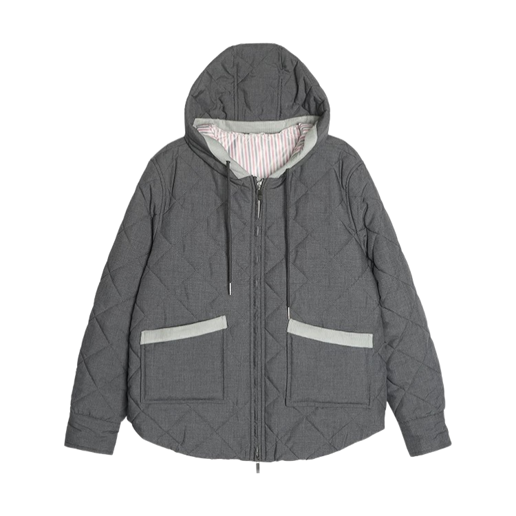 2025SS Womens hooded cotton coat 