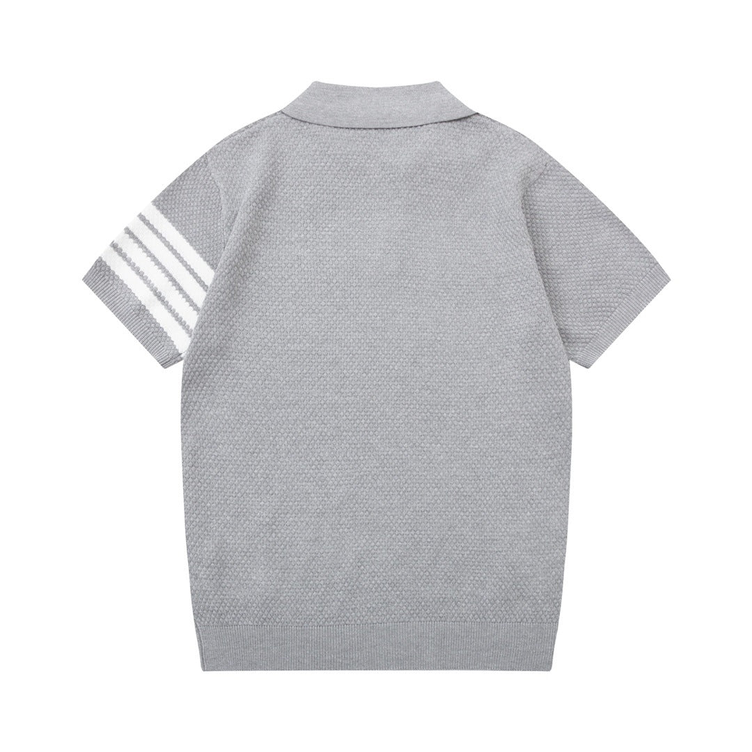 Classic four-bar POLO T-shirt  TREND