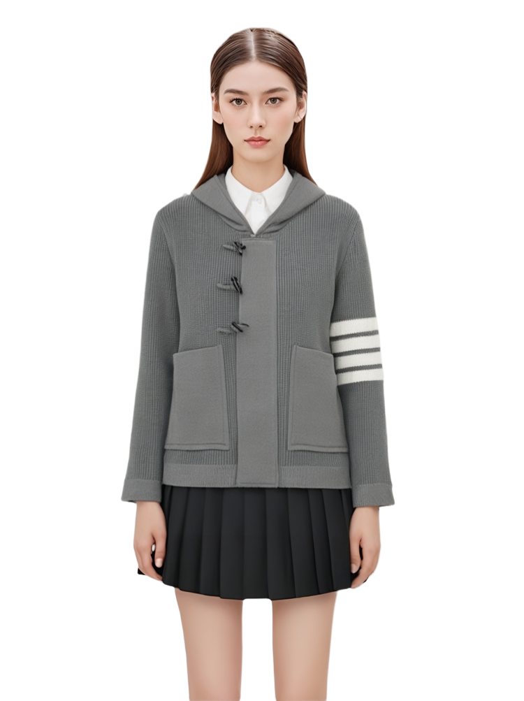 Unisex Chunky Knit Jacket  TREND