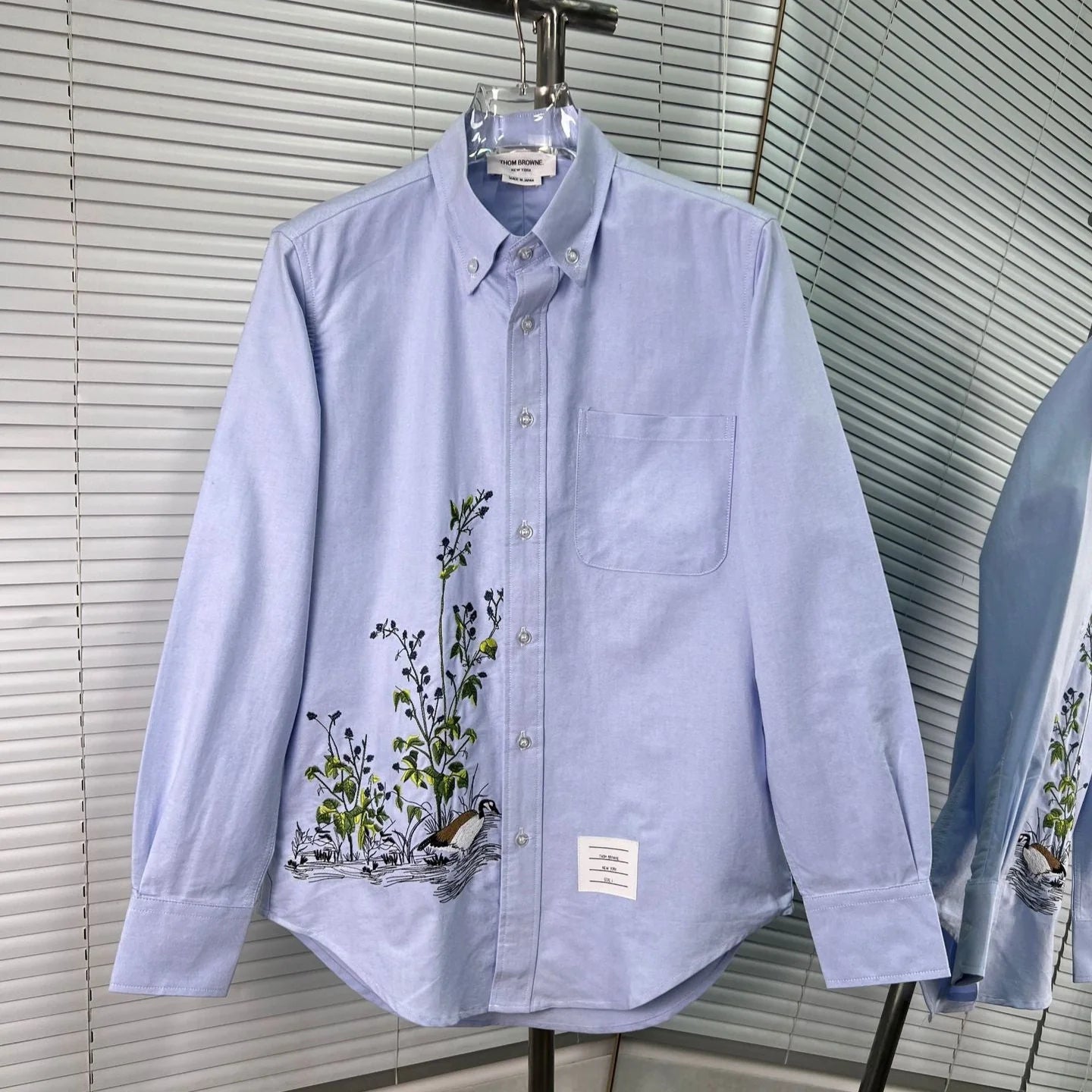 2025SS   Embroidered Oxford Shirt  TREND