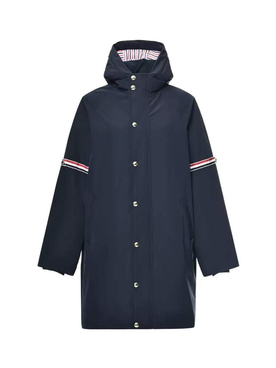 Unisex mid-length down jacket 