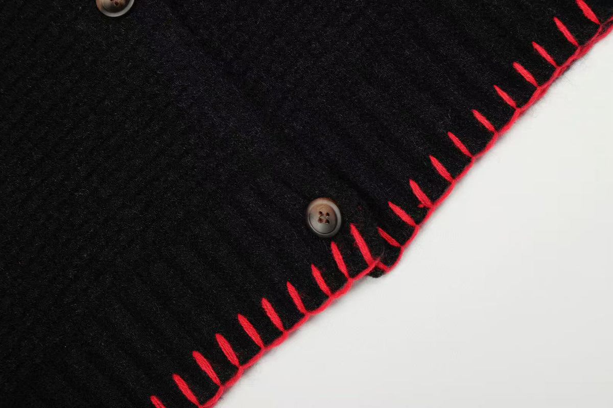 Vivienne Westwood VIVI Color-Block Knit Cardigan