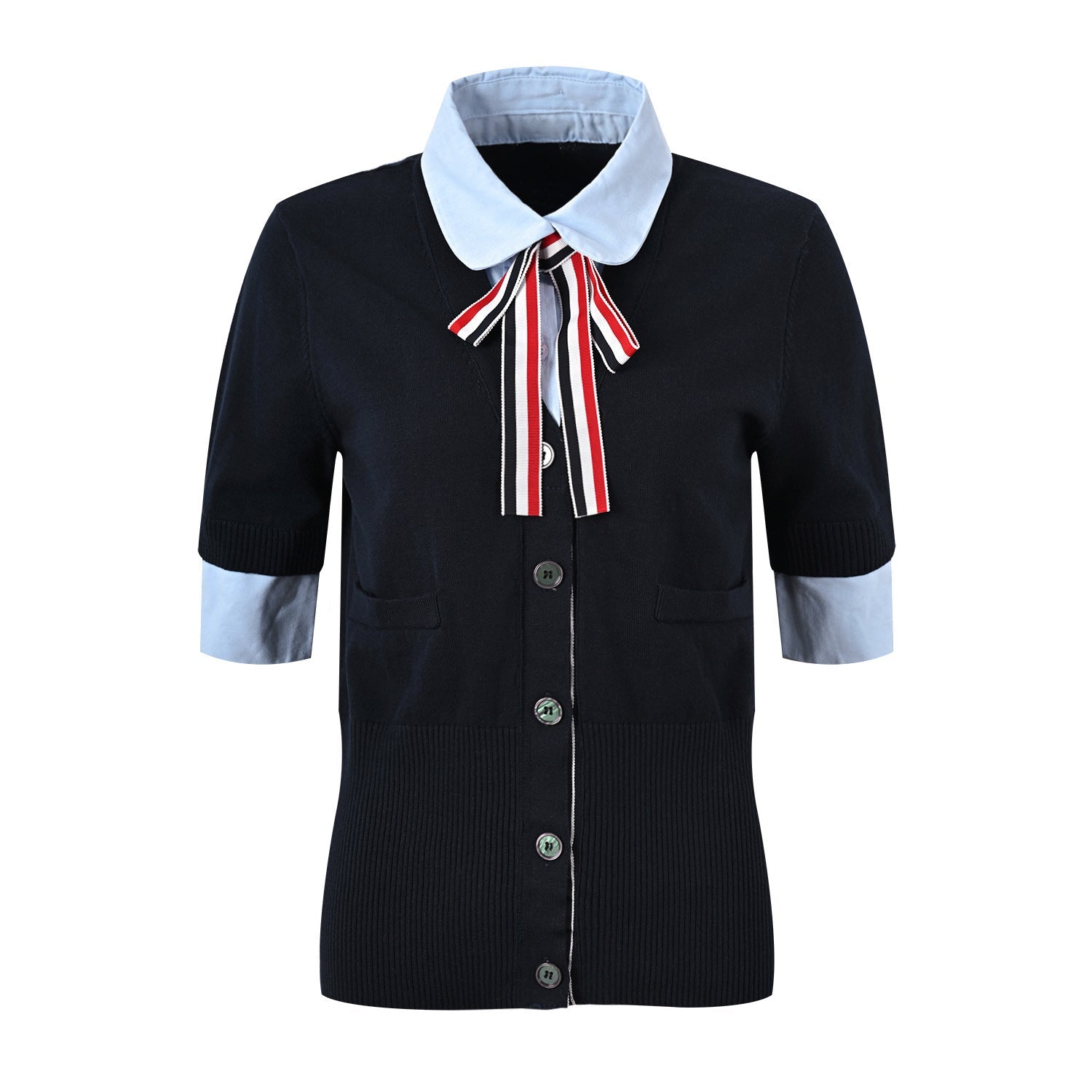 Women's Knitted Wool POLO Shirt（复制） THOM TREND
