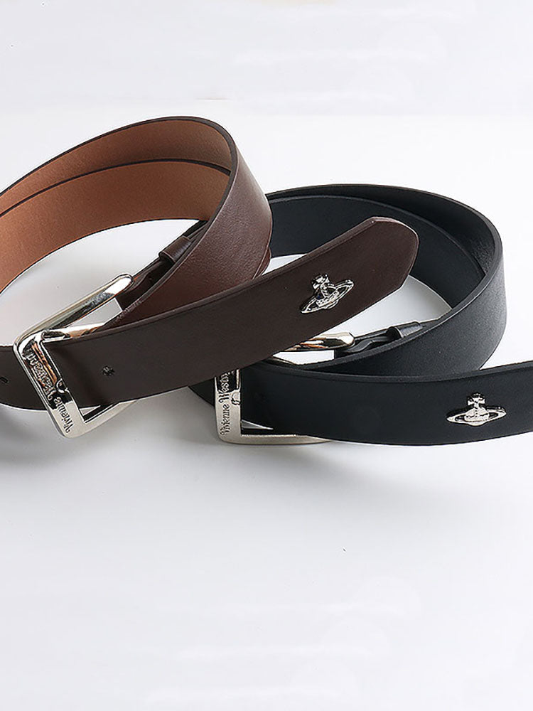 Vivienne Westwood Saturn Pin Buckle Belt 116 cm