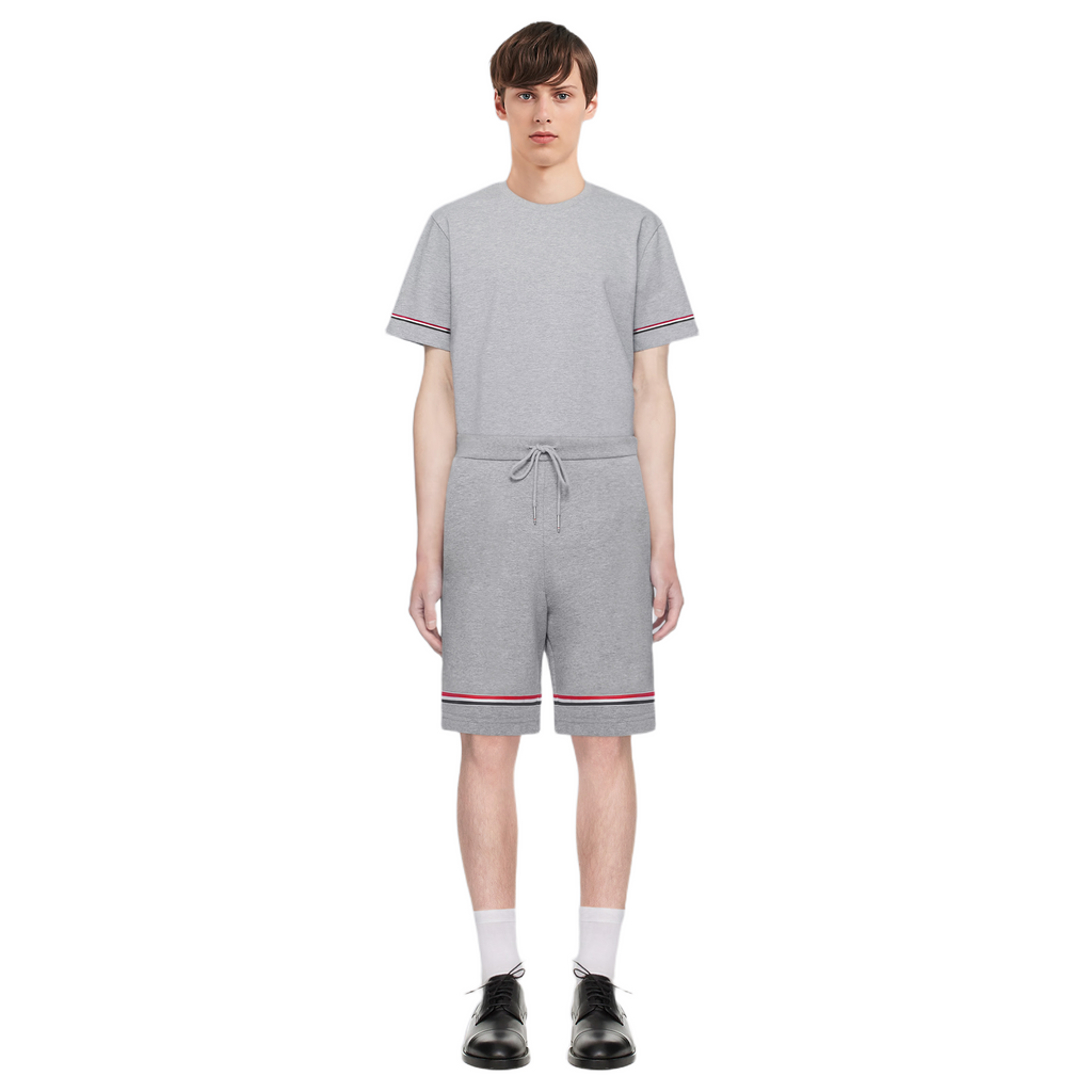White side four bar shorts????¡§¡è?¡§¡è??¡§o?  TREND