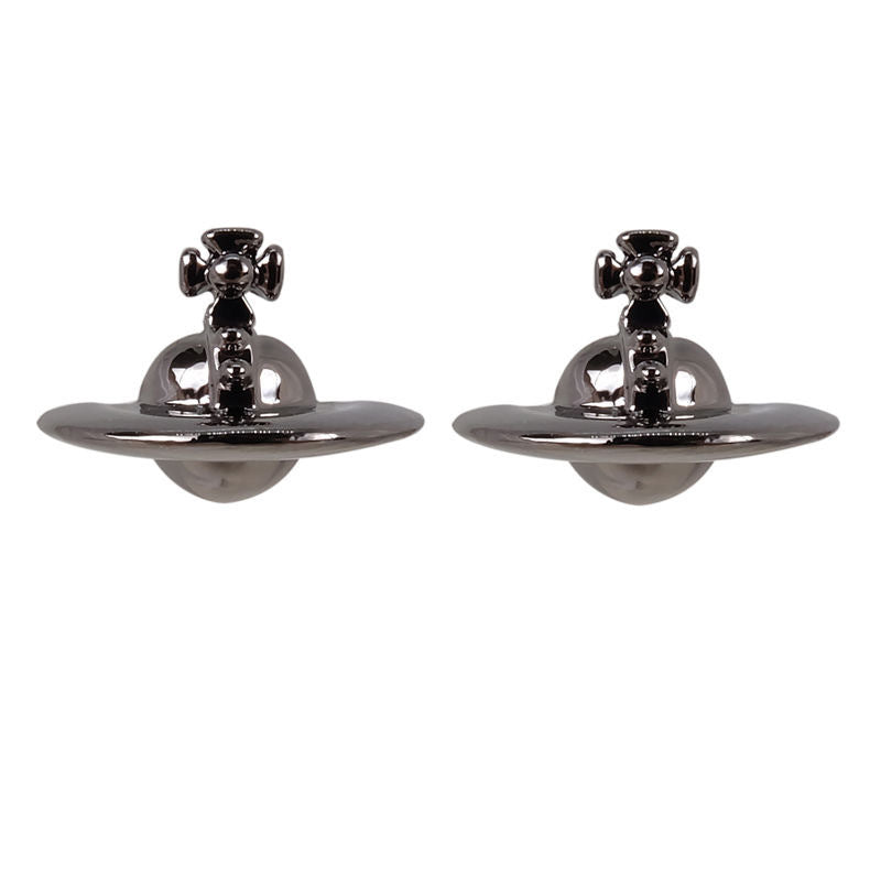 Vivienne Westwood Semi-3D Saturn Orb Stud Earrings