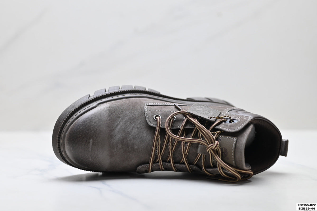 Timberland Dark Brown Leather Mid Outdoor Boot - detail image 2