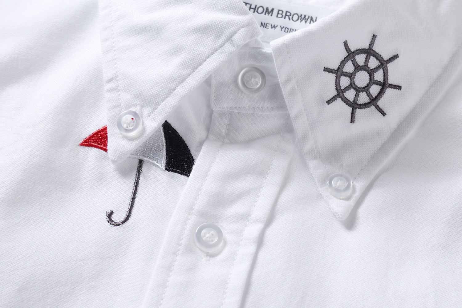 Mens four-stripe inner placket shirt¡ꡧ?¡À¡À?¡ê?  TREND