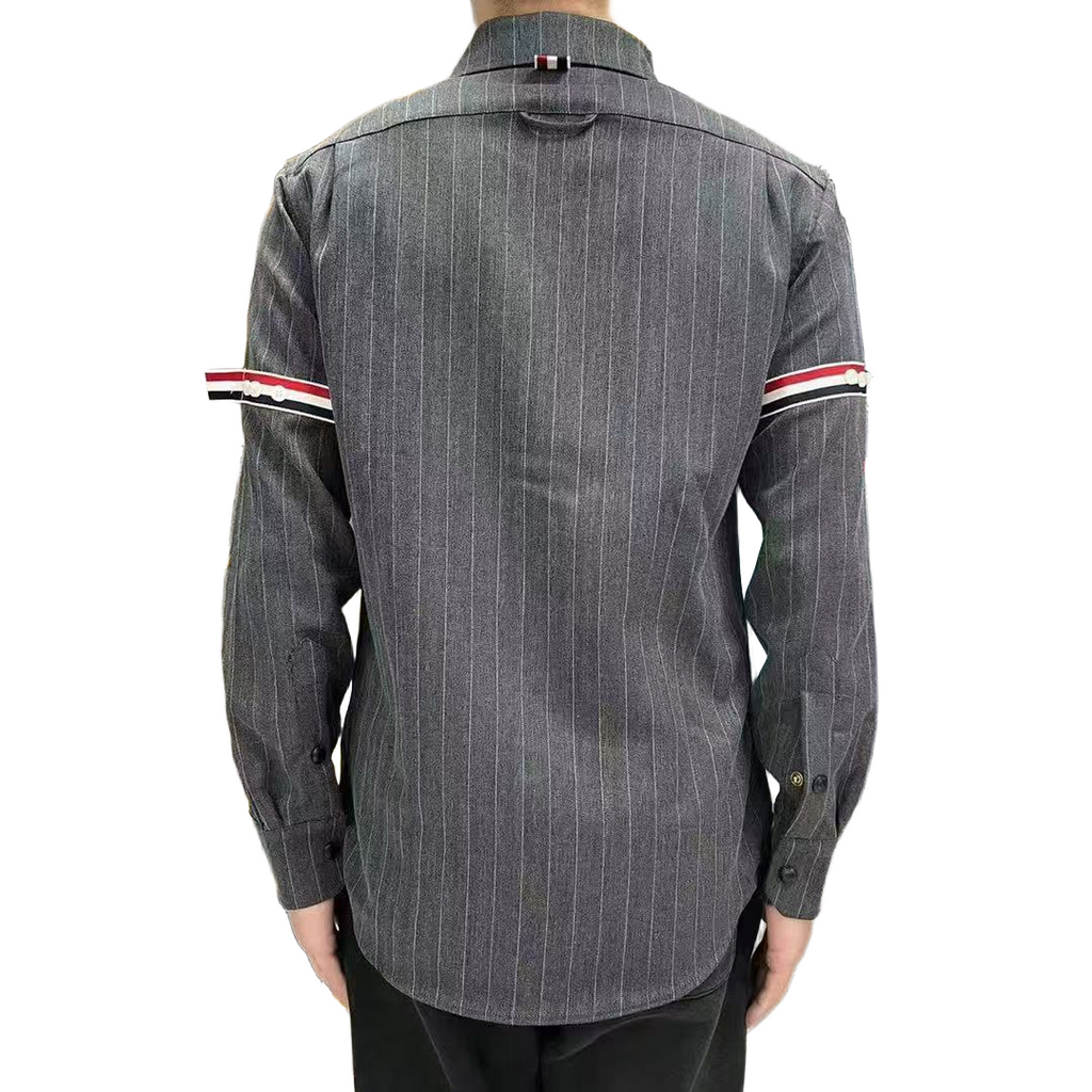 2025SSS striped long-sleeved shirt  TREND