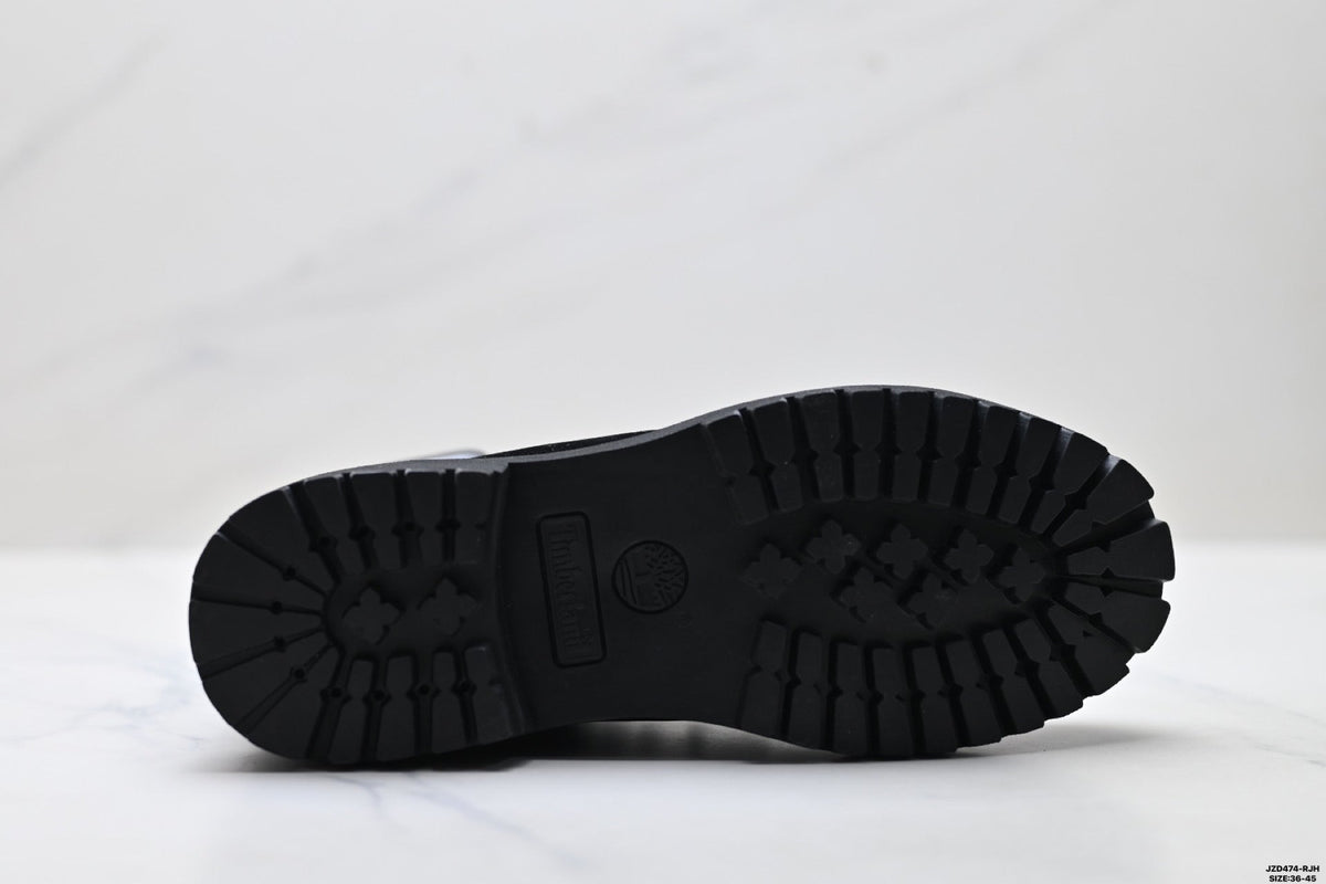 Timberland Black Premium Leather High Outdoor Boot - detail image 9