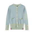 2025S Women's perforated jacket with placket THOM TREND
