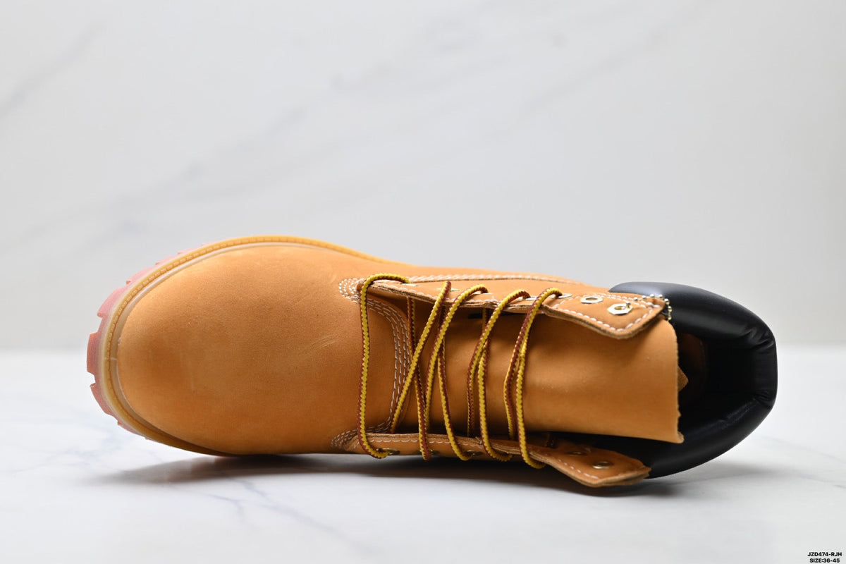 Timberland Wheat Premium Leather High Outdoor Boot - detail image 2