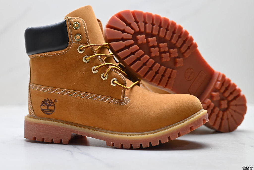 Timberland Wheat Premium Leather High Outdoor Boot - detail image 5