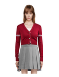 2025SS  Women'sCropped knitted cardigan THOM TREND