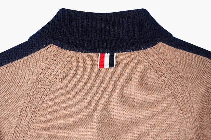 Unisex collared knit sweater  TREND