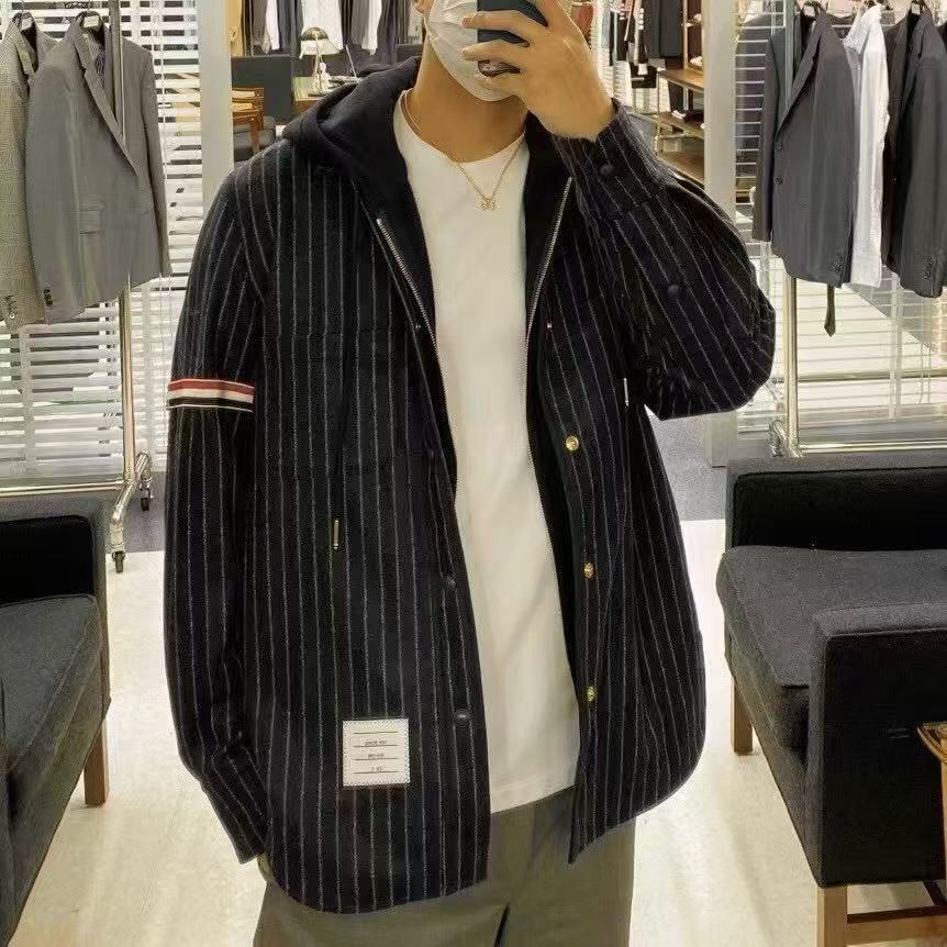 2025SSS striped long-sleeved shirt  TREND