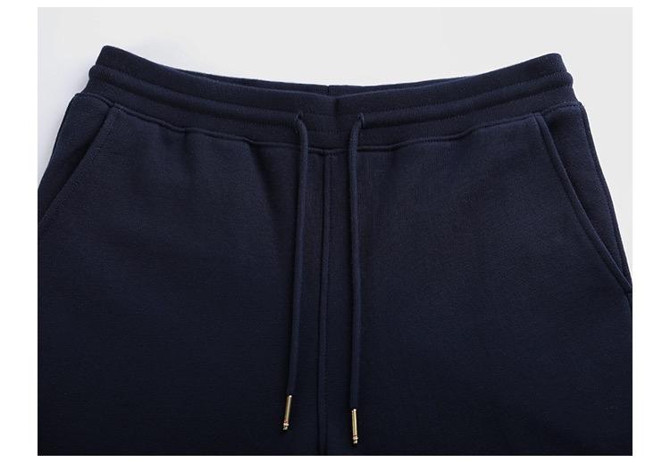 Unisex side webbing loose straight trousers  TREND