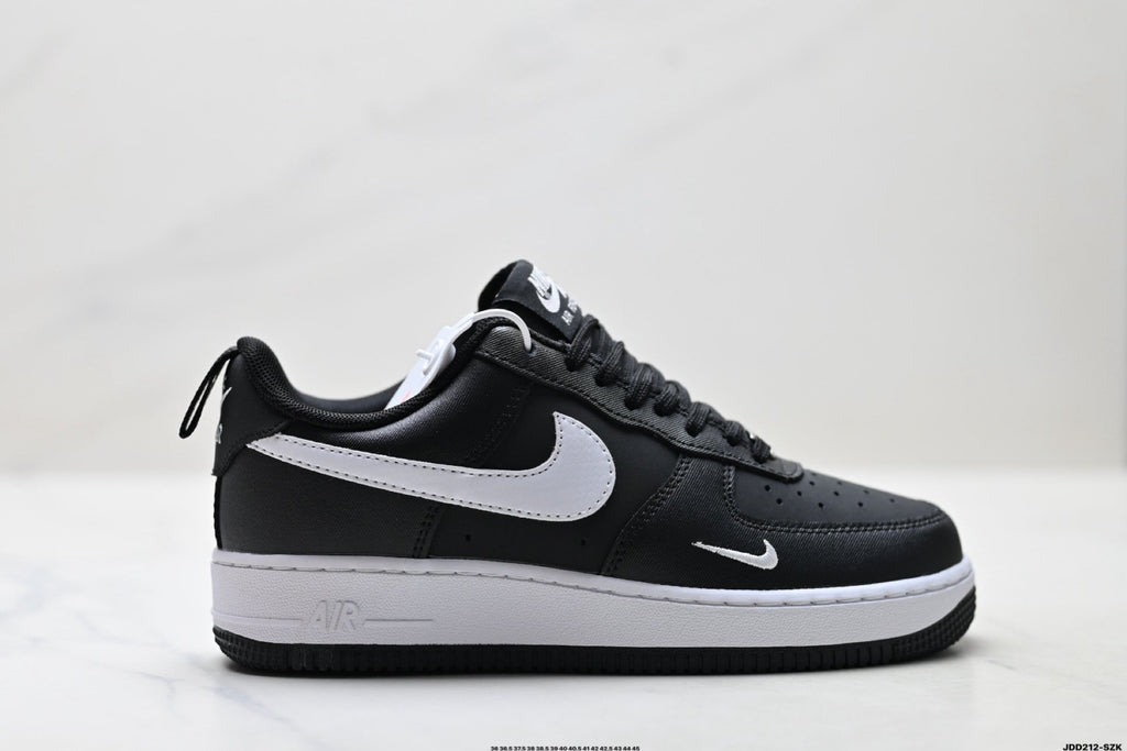 Nike Air Force 1 '07 LV8 Low-Top Sneakers – Black/White