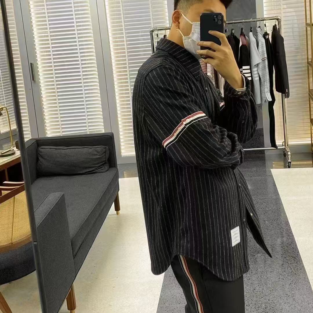 2025SSS striped long-sleeved shirt  TREND