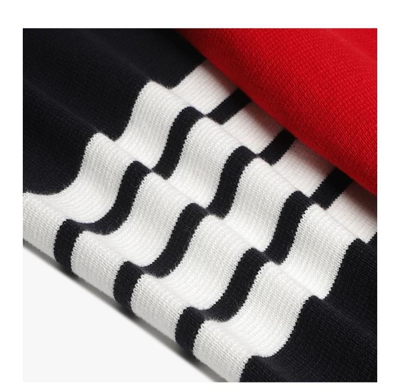 Mens Colorblock Knitted Sweater Jacket  TREND