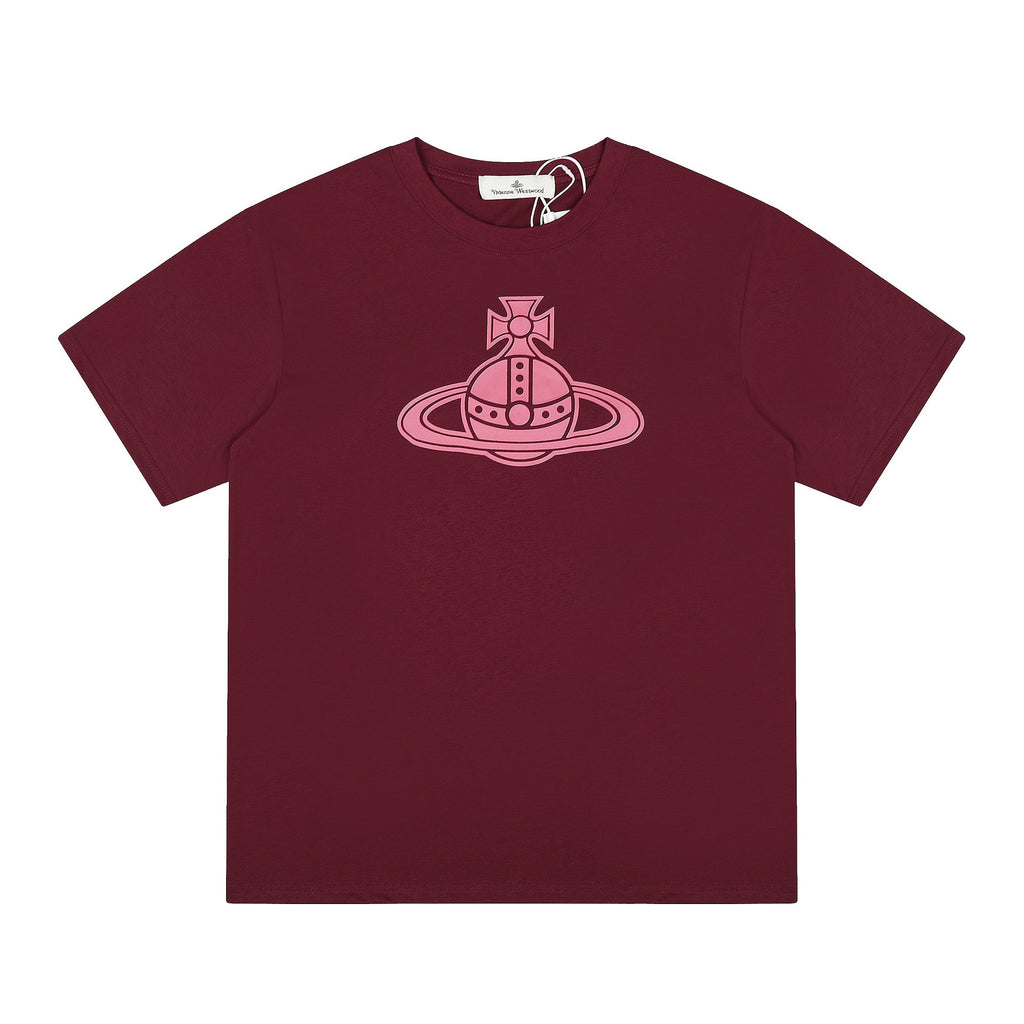 Vivienne Westwood Letter Print Crew-Neck T-Shirt