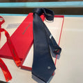 Ferragamo Style Men's Gancini Silk Tie - Detail Image 8
