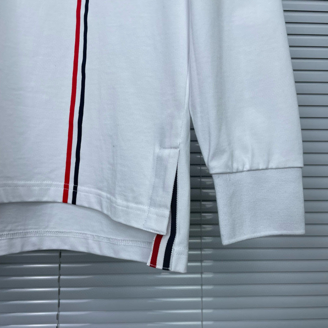 2025SS  vertical striped long-sleeved T-shirt  TREND