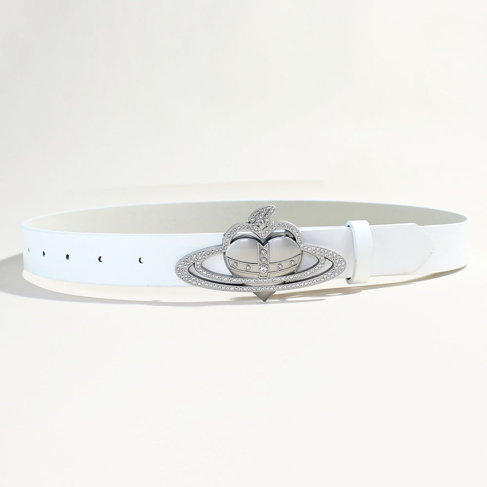 Vivienne Westwood Saturn PU Wide Waist Belt