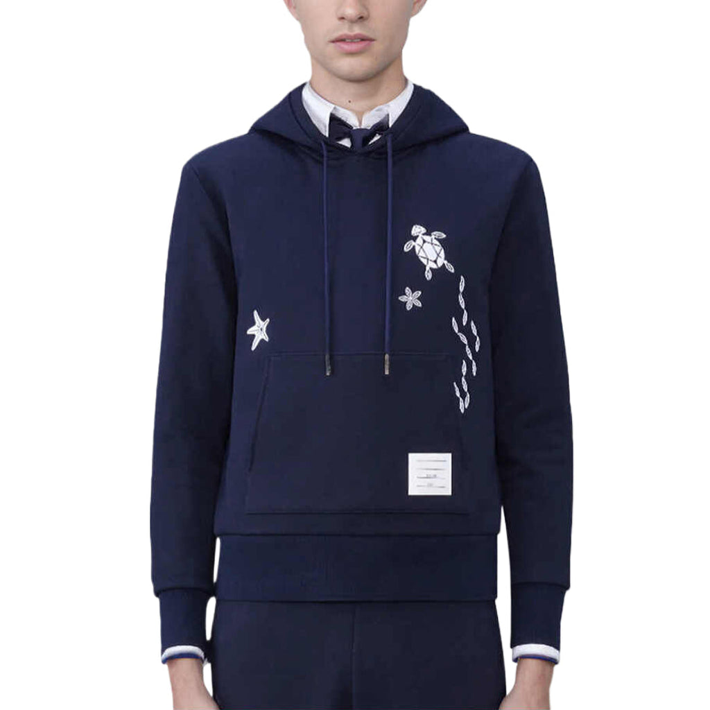 Animal embroidery Hoodie  TREND