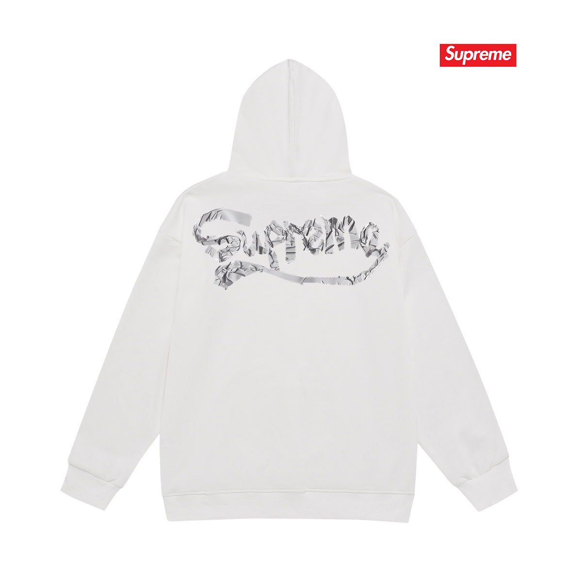 Heavyweight Logo Print Hoodie THOM TREND