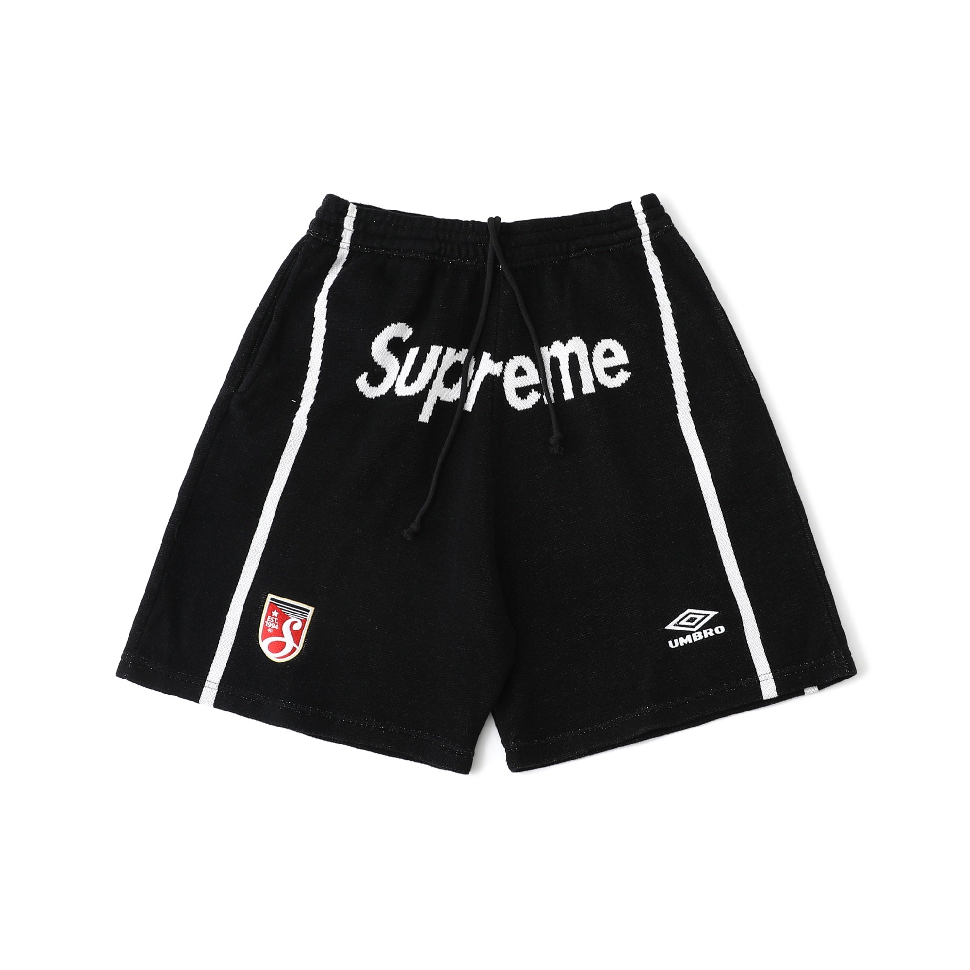 Knit Spliced American Shorts ¨C Unisex Light Luxury Station