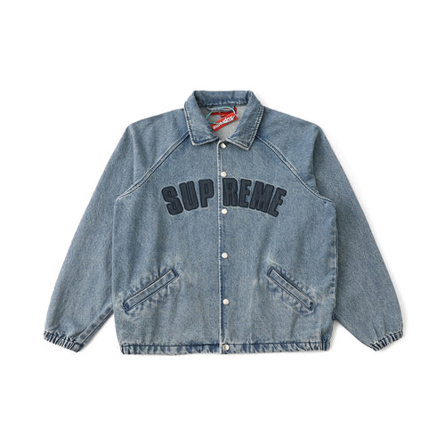 Arc Logo Coach Jacket ¨C Unisex Light Luxury Station