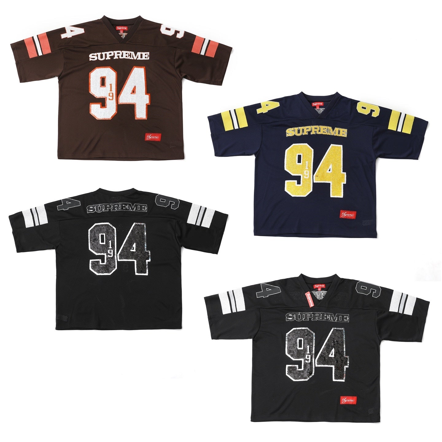 Sequin Football Jersey THOM TREND