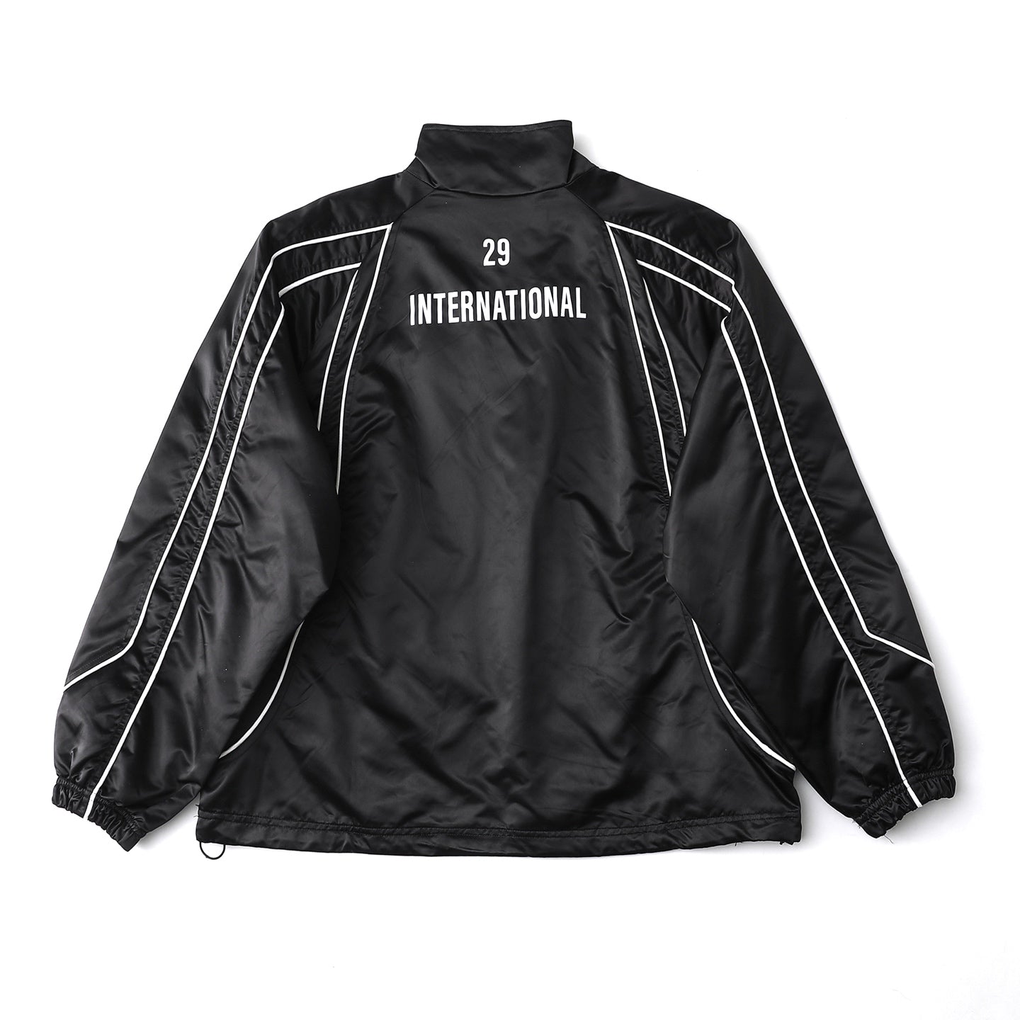 Satin Piping Half-Zip Pullover THOM TREND