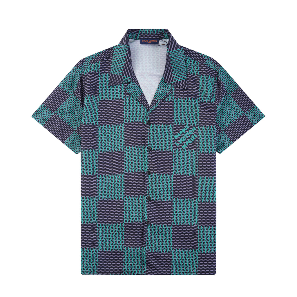 Embossed Logo Short Sleeve Shirt
