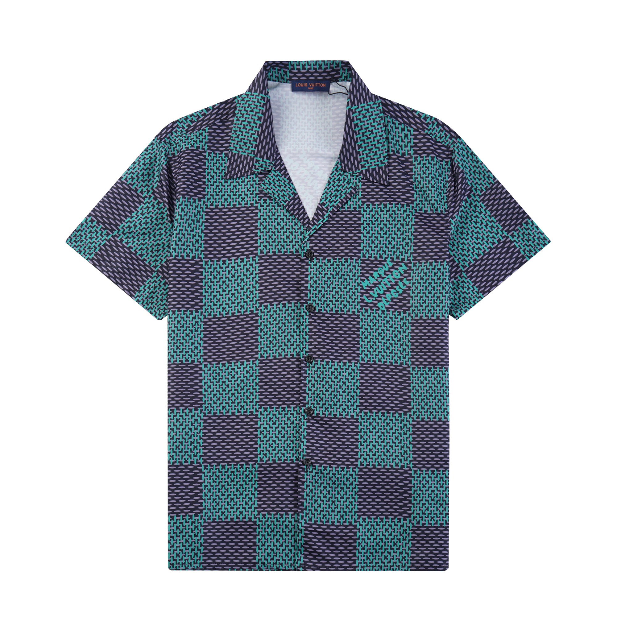 Embossed Logo Short Sleeve Shirt