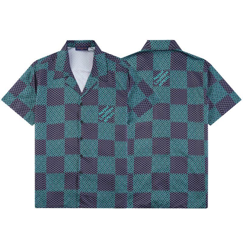 Embossed Logo Short Sleeve Shirt
