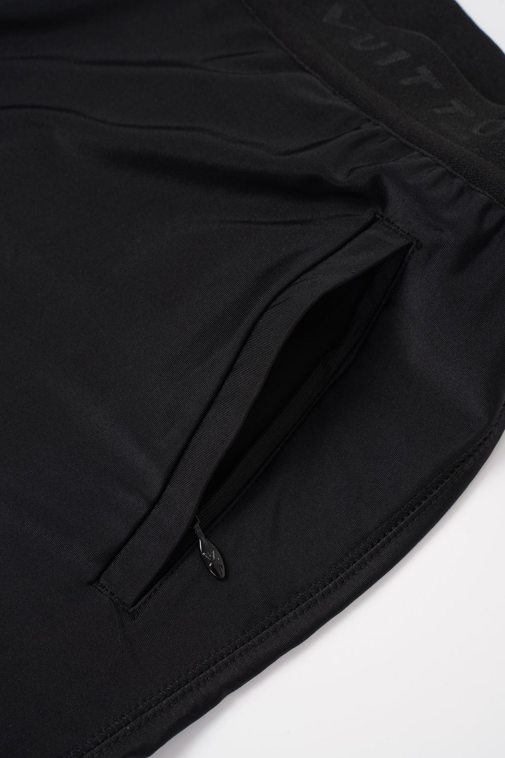 Reflective Logo Double-Layer Running Shorts