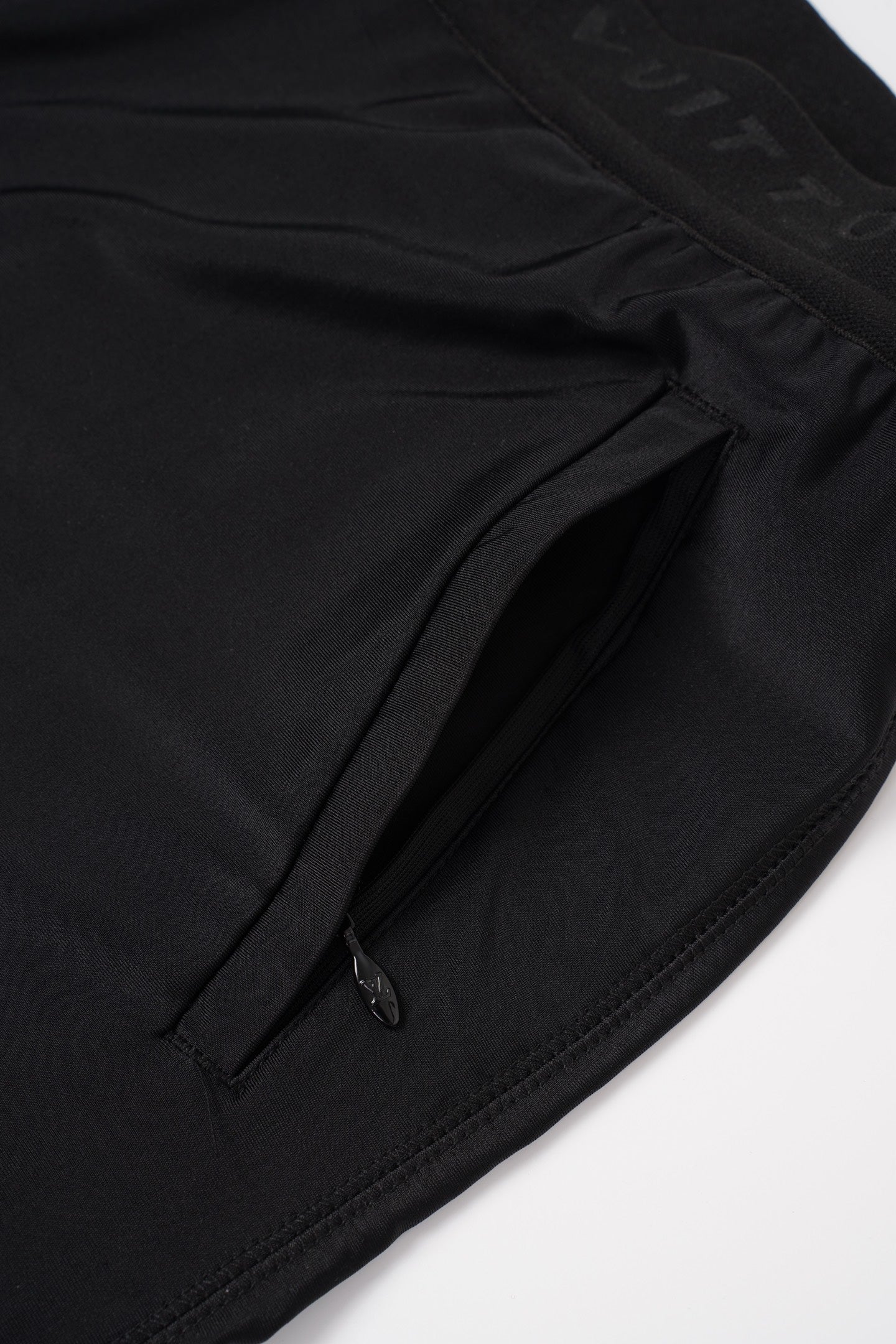Reflective Logo Double-Layer Running Shorts