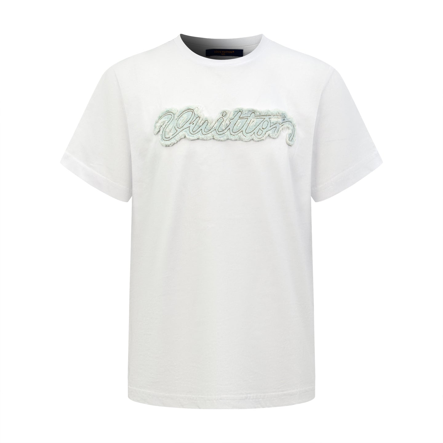 Logo Denim Short Sleeve Tee
