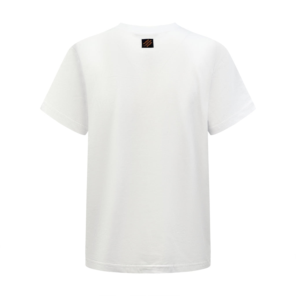 Logo Denim Short Sleeve Tee