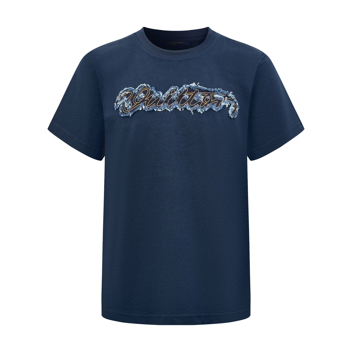 Logo Denim Short Sleeve Tee