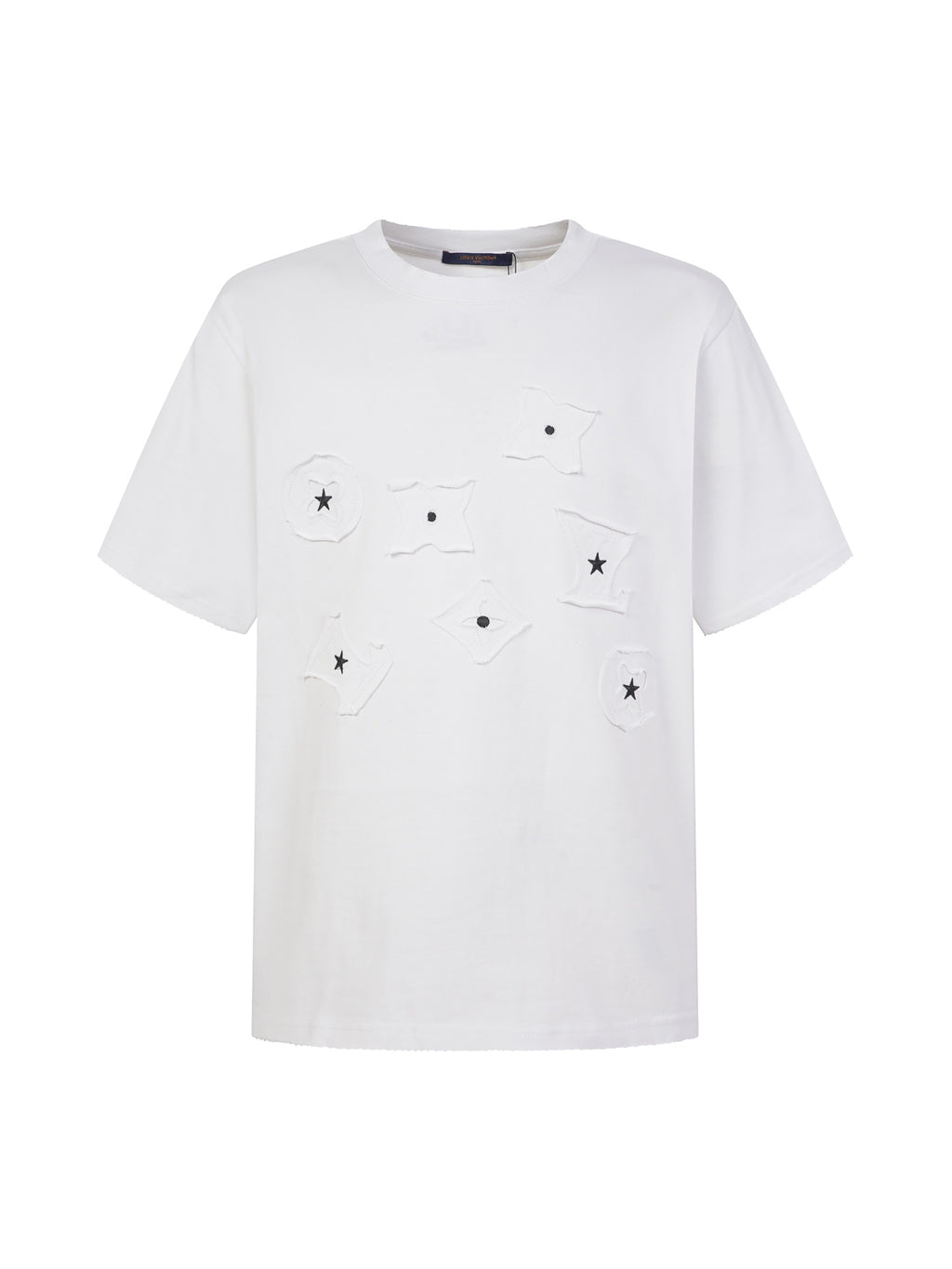 Logo Appliqué Embroidered Short Sleeve Tee