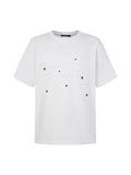 Logo Appliqué Embroidered Short Sleeve Tee