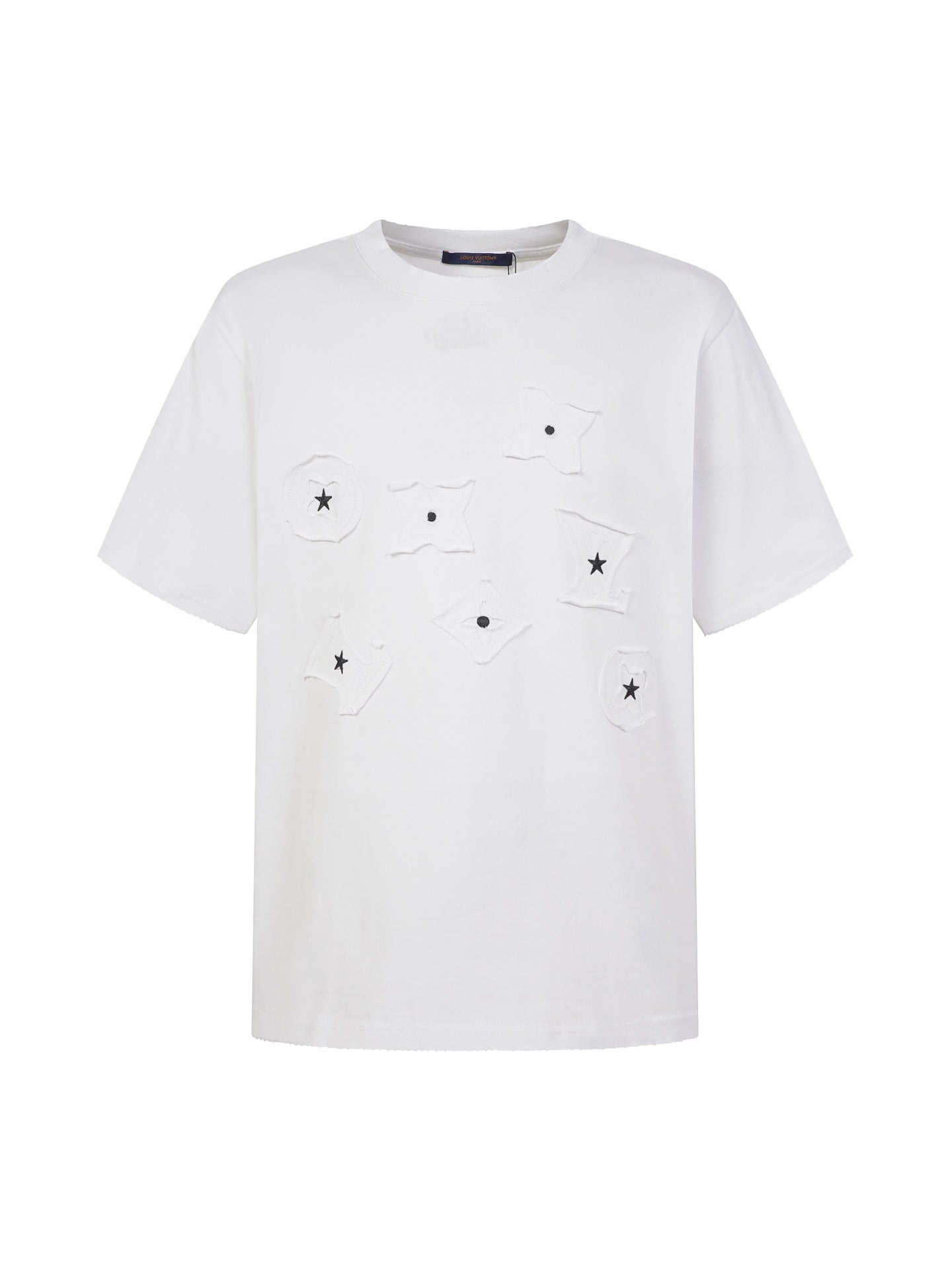Logo Appliqué Embroidered Short Sleeve Tee