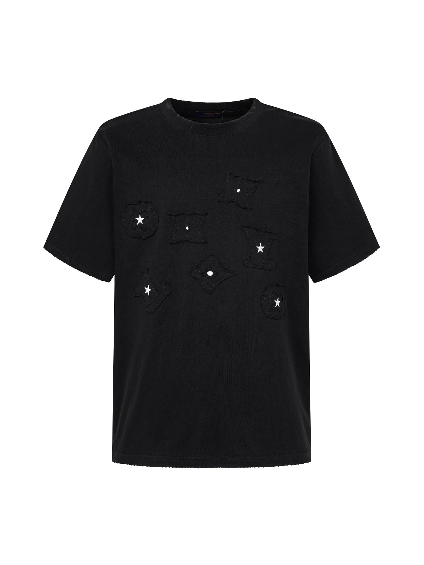 Logo Appliqué Embroidered Short Sleeve Tee