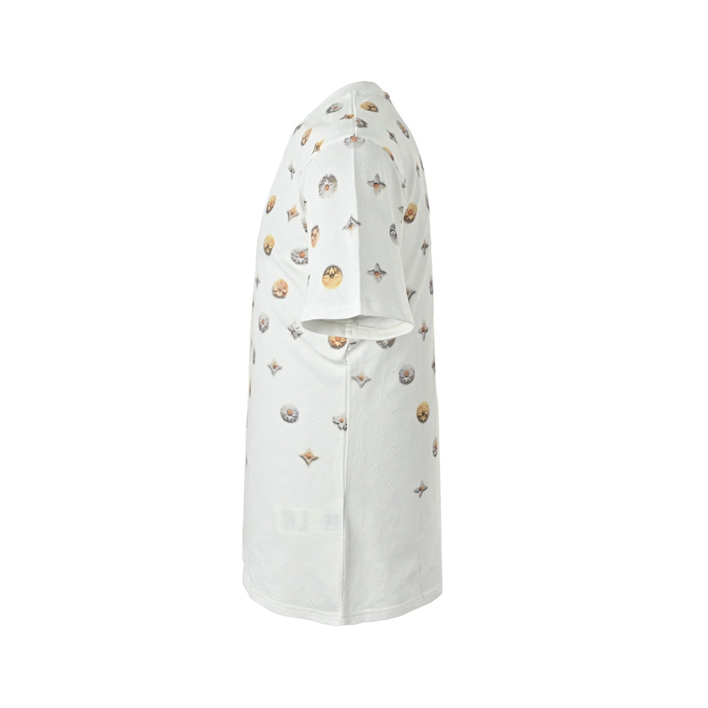 New Daisy Print Short-Sleeve T-Shirt