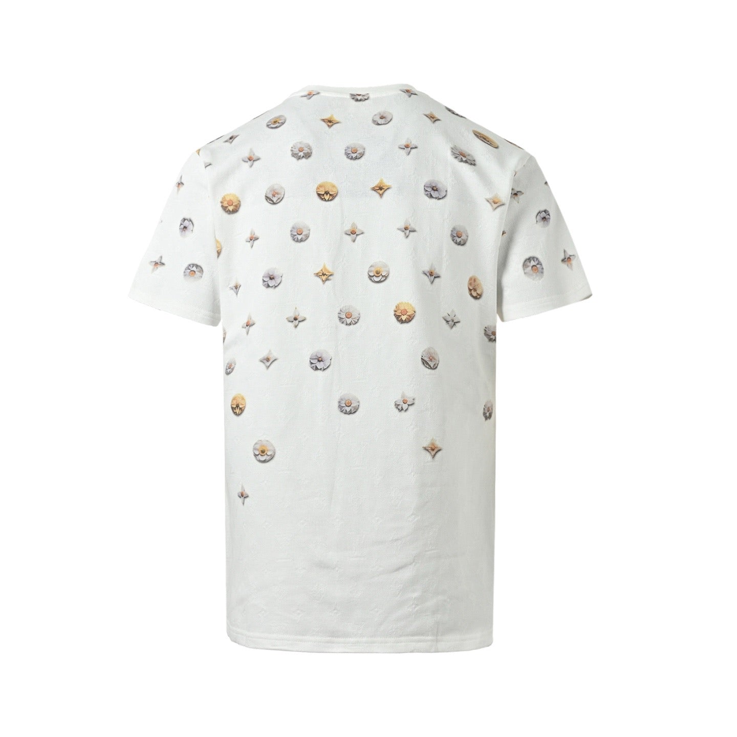 New Daisy Print Short-Sleeve T-Shirt