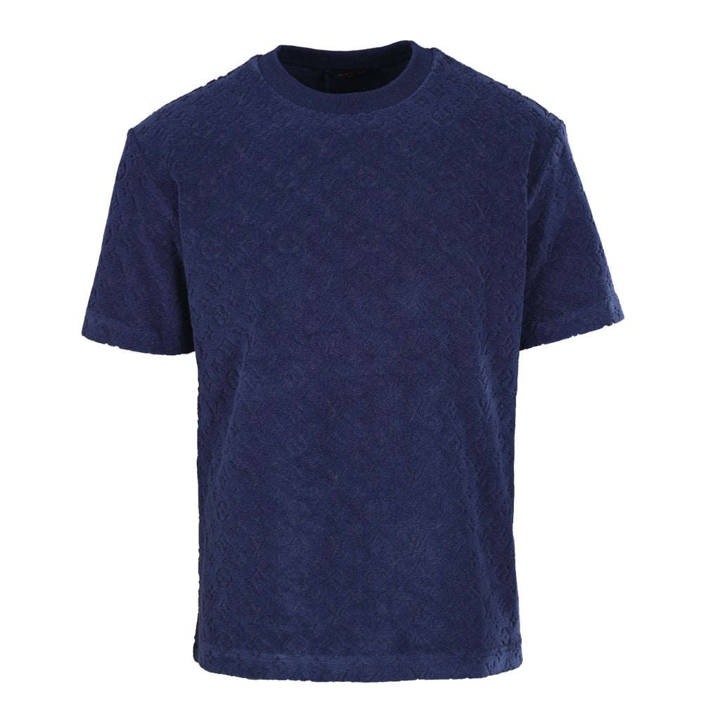 Velvet Textured Terry Short Sleeve Tee
