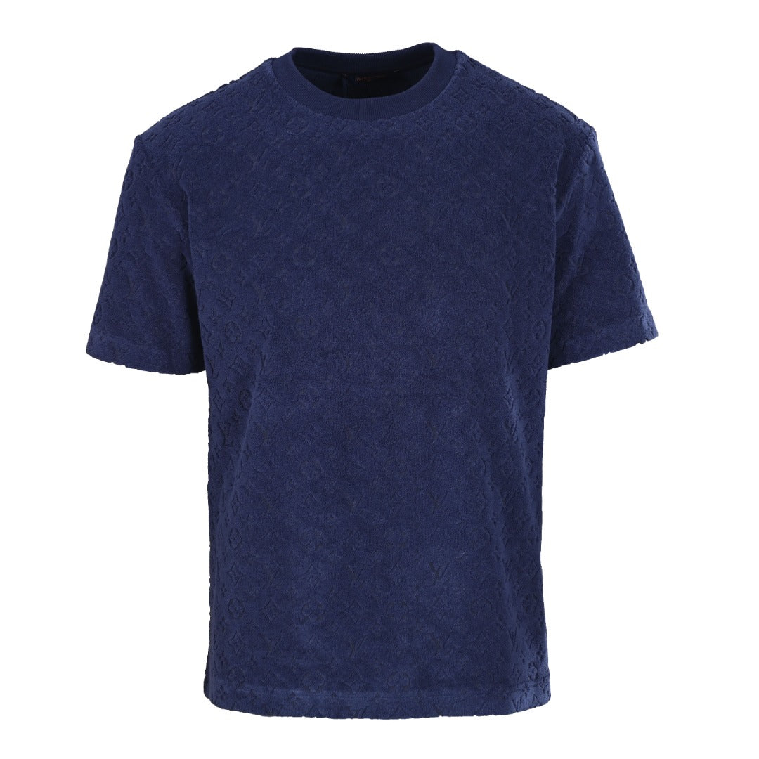 Velvet Textured Terry Short Sleeve Tee